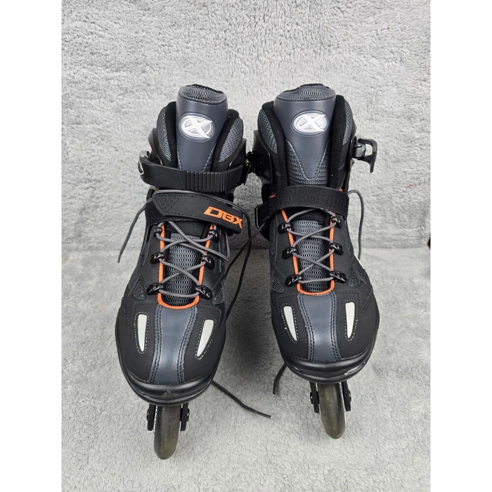 DBX Men's Inline Skates Black Orange Size US 11 EUR 45 Fitness Roller Blades